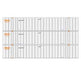 Athearn 17314 N Scale 53' Stoughton Intermodal Container Optimodal SNLU 3 Pack #1