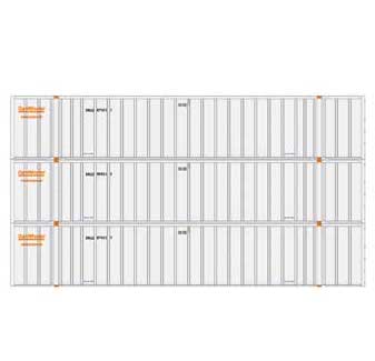 Athearn 17315 N Scale 53' Stoughton Intermodal Container Optimodal SNLU 3 Pack #2