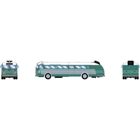 Athearn 17348 N Scale Intercity Bus Band on Tour - Voice of Choice