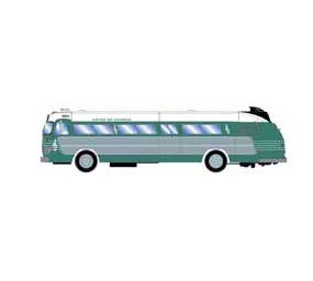 Athearn 17348 N Scale Intercity Bus Band on Tour - Voice of Choice