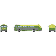Athearn 17350 N Scale Intercity Bus Fred Harvey Bus Line