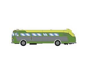 Athearn 17350 N Scale Intercity Bus Fred Harvey Bus Line
