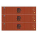 Athearn 17438 N Scale 40' High Cube Container MSC/Florens 3 Pack #1