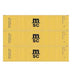Athearn 17443 N Scale 40' High Cube Container Mediterranean Shipping MSC 3 Pack #2