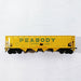 Athearn 1756 HO Scale 3 Bay Open Hopper (Blue Box Kit) Peabody PSL 6671 - NOS