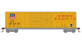Athearn 17579 N Scale 50' FMC Double Door Boxcar Union Pacific UP 300303