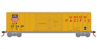 Athearn 17581 N Scale 50' FMC Double Door Boxcar Union Pacific UP 300429