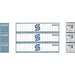 Athearn 17710 N Scale 40' Smooth Side Container Sea Train 3 Pack