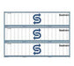 Athearn 17710 N Scale 40' Smooth Side Container Sea Train 3 Pack