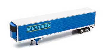 Athearn 17907 HO Scale 53' Utility Reefer Trailer Western Distribution 529