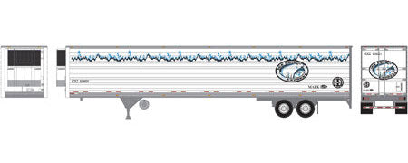 Athearn 17971 HO Scale 53' 3000R Utility Reefer Trailer BNSF ICEZ 530001