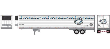 Athearn 17973 HO Scale 53' 3000R Utility Reefer Trailer BNSF ICEZ 530050