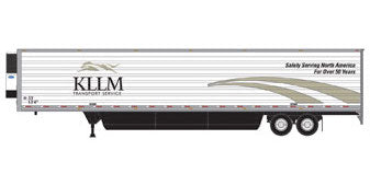 Athearn 17974 HO Scale 53' 3000R Utility Reefer Trailer KLLM Intermodal 124223