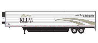 Athearn 17975 HO Scale 53' 3000R Utility Reefer Trailer KLLM Intermodal 91180