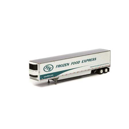 Athearn 17980 HO Scale 53' Utility Reefer Frozen Food Express #1