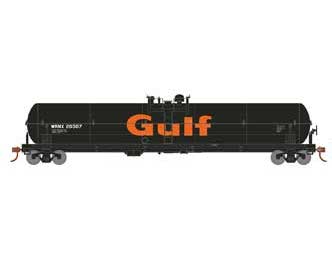 Athearn 18000 HO Scale 62' Tank Car Gulf WRNX 20007