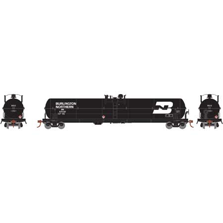 Athearn 18010 HO Scale 62' Tank Car Burlington Northern BN 875132