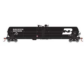 Athearn 18010 HO Scale 62' Tank Car Burlington Northern BN 875132