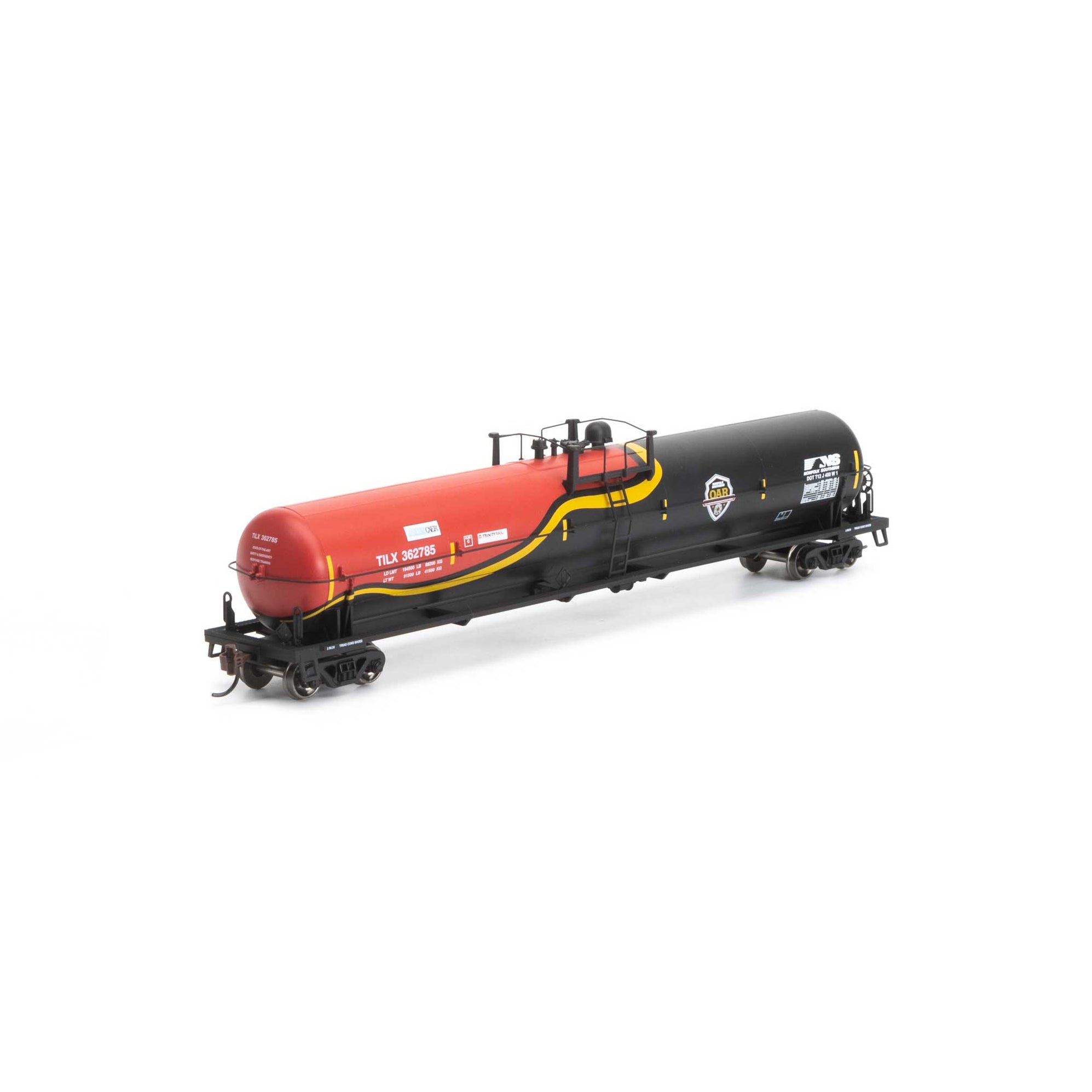 Athearn 18011 HO Scale 62' Tank Car Norfolk Southern Safety Training N ...