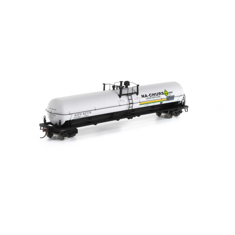 Athearn 18013 HO Scale 62' Tank Car Na-Churs Fertalizer ACFX 82779