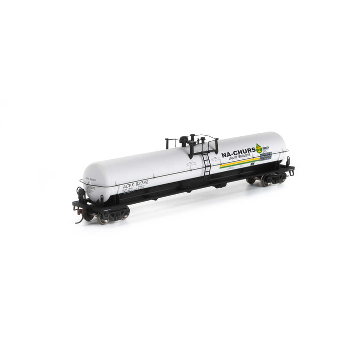 Athearn 18014 HO Scale 62' Tank Car Na-Churs Fertalizer ACFX 82782