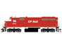 Athearn 18258 HO Scale EMD GP40-2 Canadian Pacific CP 4611 (DCC and Sound Ready)