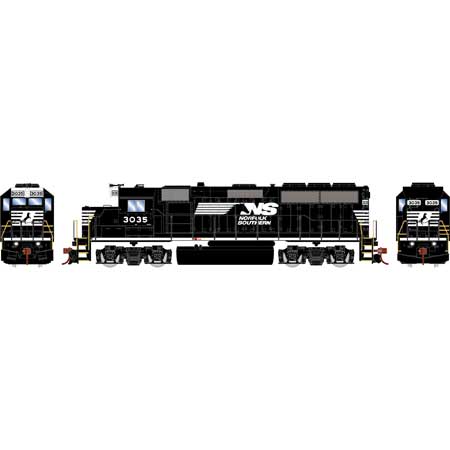 Athearn 18266 HO Scale EMD GP40-2 Norfolk Southern NS 3035 (DCC and Sound Ready)