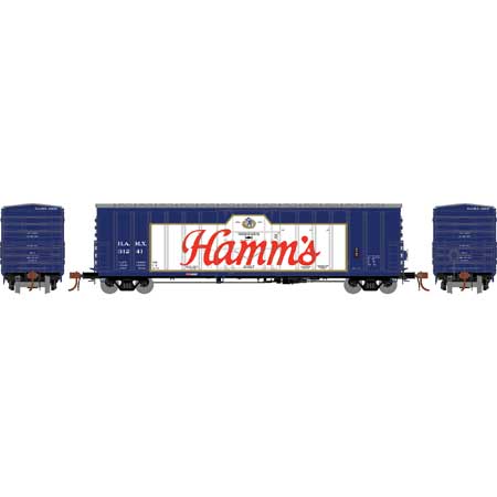 Athearn 18435 HO Scale 50' NACC Boxcar Hamm's Beer HAMX 31241