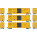 Athearn 18694 HO Scale 50' FMC 5347 Boxcar Railbox RBOX 3 Pack