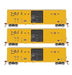 Athearn 18694 HO Scale 50' FMC 5347 Boxcar Railbox RBOX 3 Pack