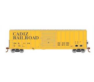 Athearn 18696 HO Scale 50' FMC 5347 Boxcar Cadiz Railroad CAD 1126