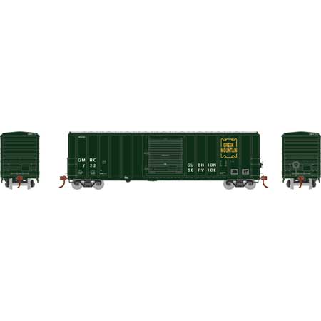 Athearn 18698 HO Scale 50' FMC 5347 Boxcar Green Mountain GMRC 722