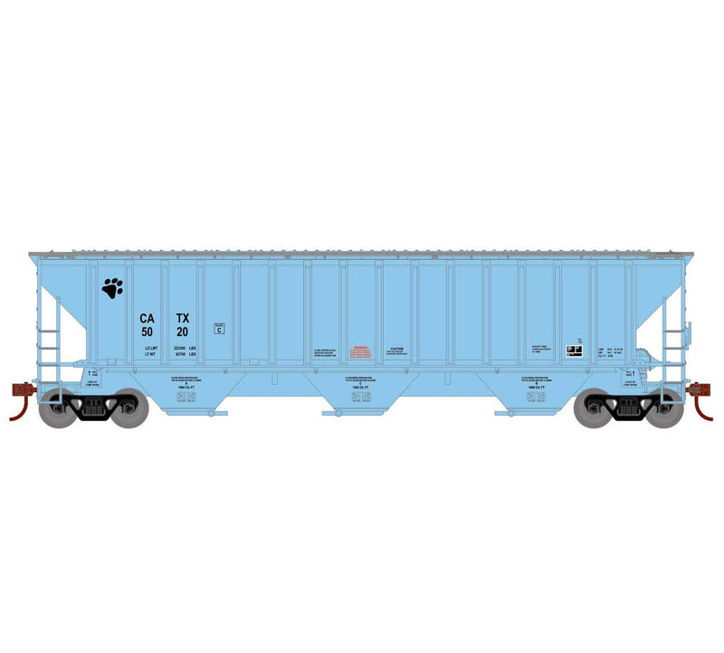 Athearn 18779 HO Scale PS 4740 Covered Hopper General American CATX 5020