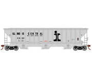 Athearn 18784 HO Scale PS 4740 Covered Hopper Illinois Central IC 56800
