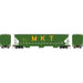 Athearn 18787 HO Scale PS 4740 Covered Hopper Missouri Kansas Texas MKT 4367