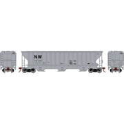 Athearn 18790 HO Scale PS 4740 Covered Hopper Norfolk Western NW 176830