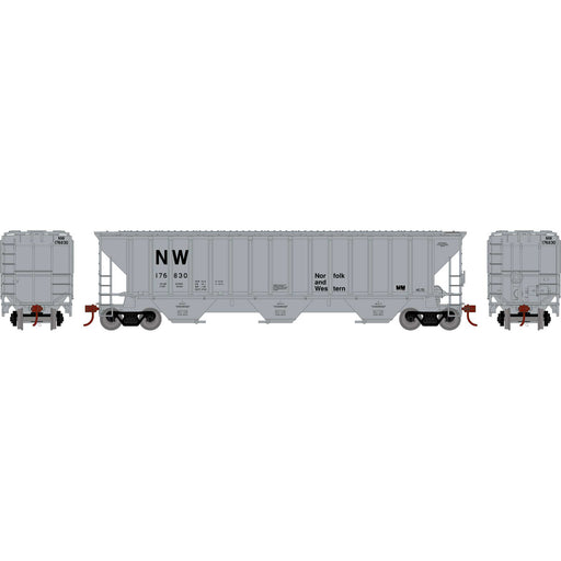 Athearn 18790 HO Scale PS 4740 Covered Hopper Norfolk Western NW 176830