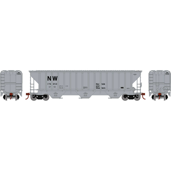 Athearn 18791 HO Scale PS 4740 Covered Hopper Norfolk Western NW 176854