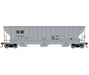 Athearn 18791 HO Scale PS 4740 Covered Hopper Norfolk Western NW 176854