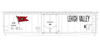 Athearn 18829 N Scale 50' PS-1 Plug Door Boxcar Lehigh Valley LV 7053