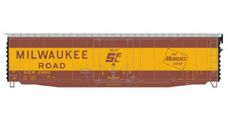 Athearn 18834 N Scale 50' PS-1 Plug Door Boxcar Milwaukee Road MILW 2602