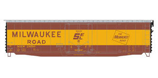 Athearn 18836 N Scale 50' PS-1 Plug Door Boxcar Milwaukee Road MILW 2650