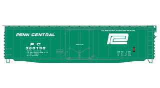 Athearn 18839 N Scale 50' PS-1 Plug Door Boxcar Penn Central PC 360193