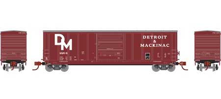 Athearn 2282 N Scale 50' PS 5277 Boxcar Detroit & Mackinac D&M 2264