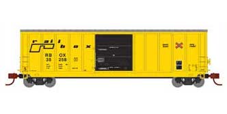 Athearn 2288 N Scale 50' PS 5277 Boxcar Railbox RBOX 35258