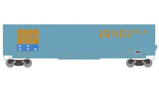 Athearn 22969 N Scale 50' SIECO Boxcar Atlantic and Western ATW 557029