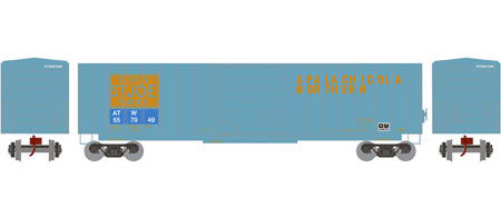 Athearn 22970 N Scale 50' SIECO Boxcar Atlantic and Western ATW 557049