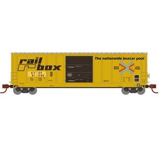 Athearn 2333 N Scale 50' PS 5277 Boxcar Ex-Railbox Santa Fe ATSF 51560
