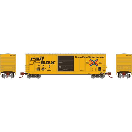 Athearn 2342 N Scale 50' PS 5277 Boxcar Railbox RBOX 15777