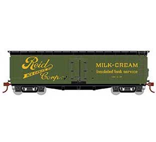 Athearn 24032 N Scale 40' Pfaudler Milk Car Reid Ice Cream RICX 107